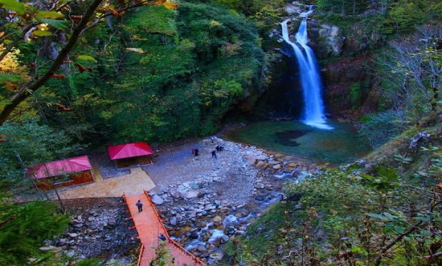 Çağlayandibi Waterfall Nature Park Gümüşhane